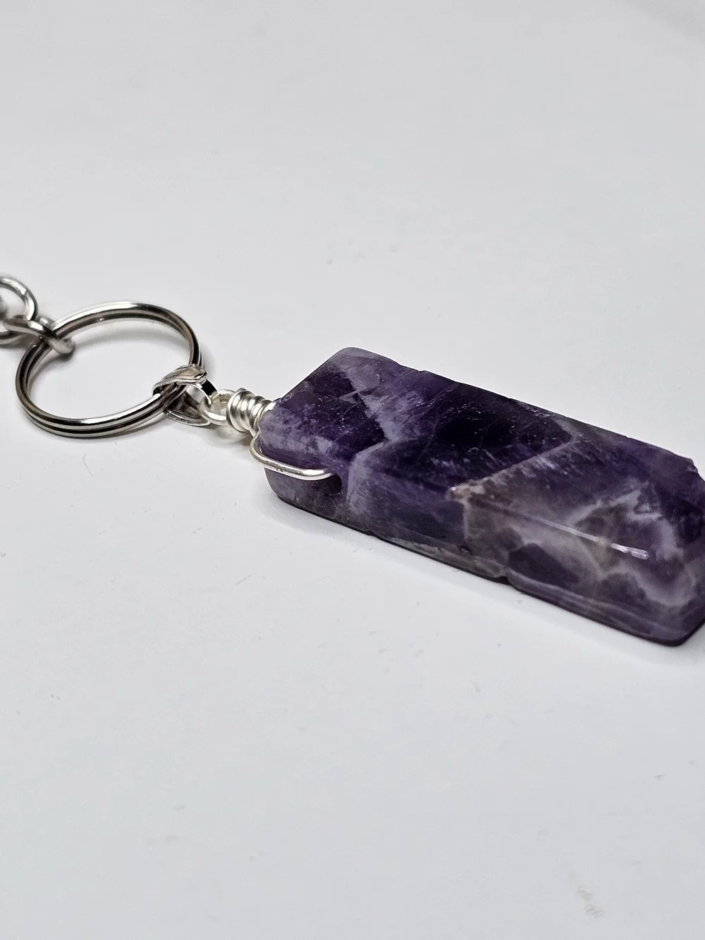 Handmade polished amethyst